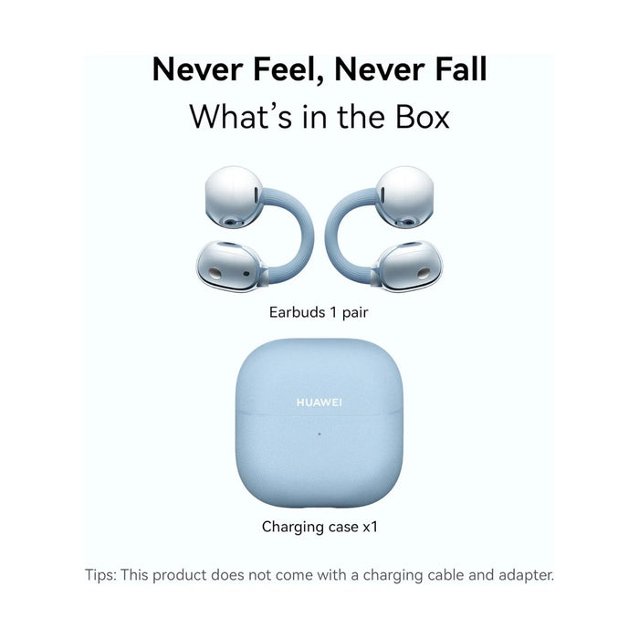 HUAWEI FreeClip 2 open ear wireless earbuds white TaMiMi Projects Qatar