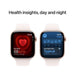 Apple Watch S10, GPS, 42mm, Rose Gold Aluminium Case with Light Blush Sport Band (S/M). Available in Qatar at TaMiMi Projects.