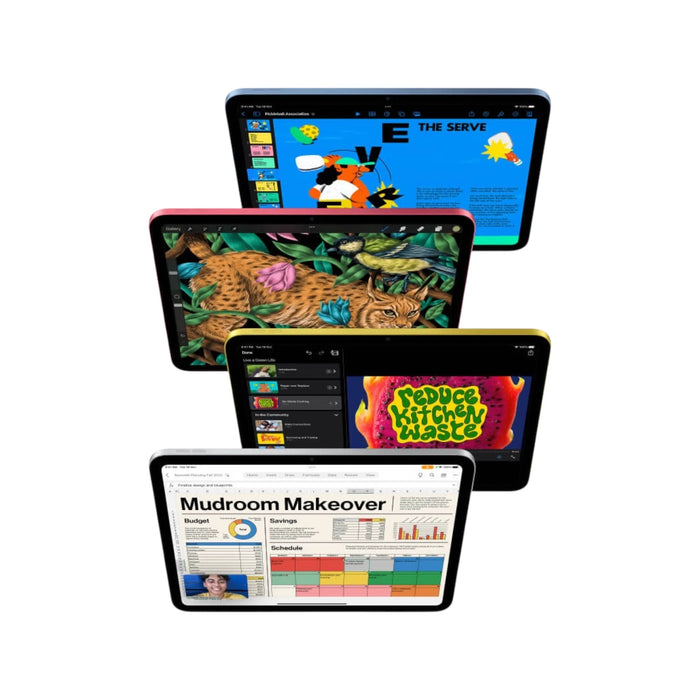 Get Apple Apple iPad (10th) 10.9" - 64GB in Blue. available now in Qatar from TaMiMi Projects.