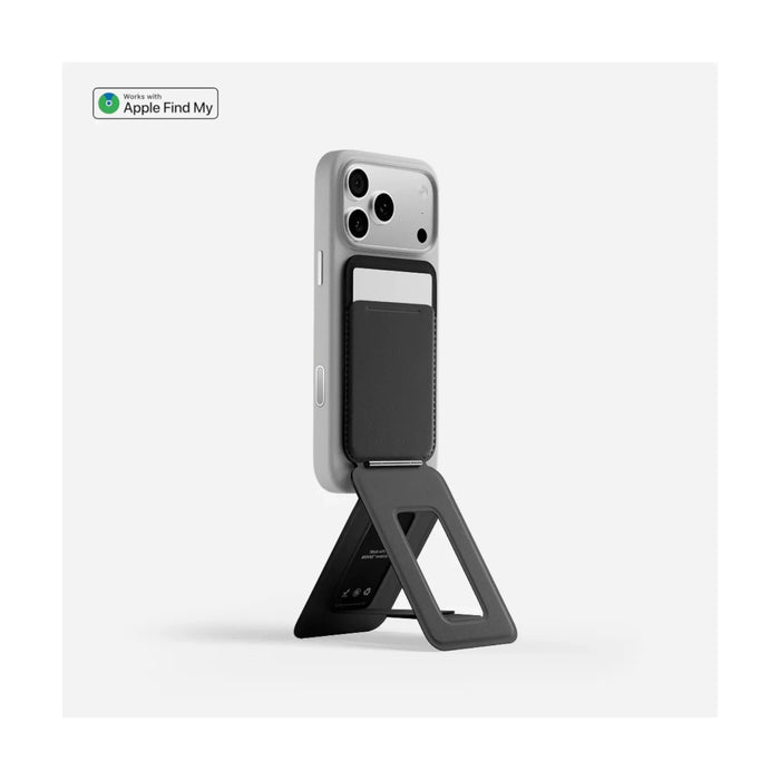 MOFT Trackable MagSafe Wallet Tripod Stand with Find My, tripod, stand, and vlogging mode. TaMiMi Projects Qatar.