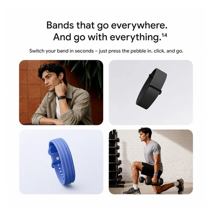 Google Fitbit Air Fitness Tracker - Obsidian