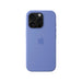 Apple iPhone 16 Pro Silicone Case with MagSafe in Periwinkle, Available now at TaMiMi Projects in Qatar.