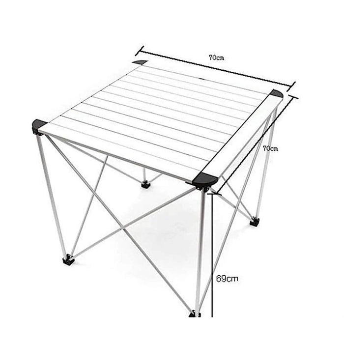 ‫احصل على طاولة قابلة للطي من تميمي بروجكتس في قطر. تصميم خفيف ومتين من الألومنيوم، مقاومة للماء والخدوش، للتخييم والرحلات.