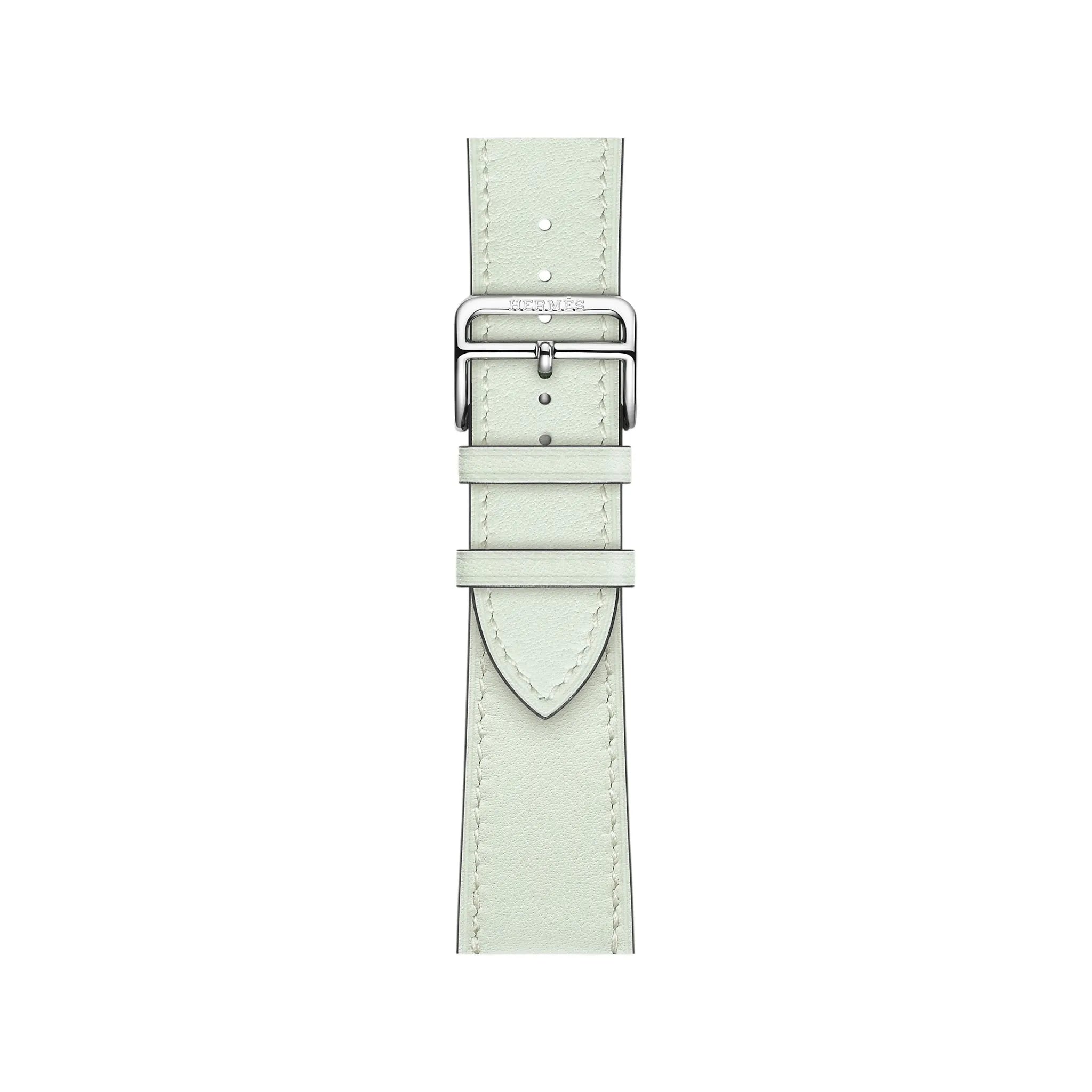 Hermès Apple Watch band 42mm - Vert Peppermint Single Tour Hermès Apple Watch band 42mm - Vert Peppermint Single Tour