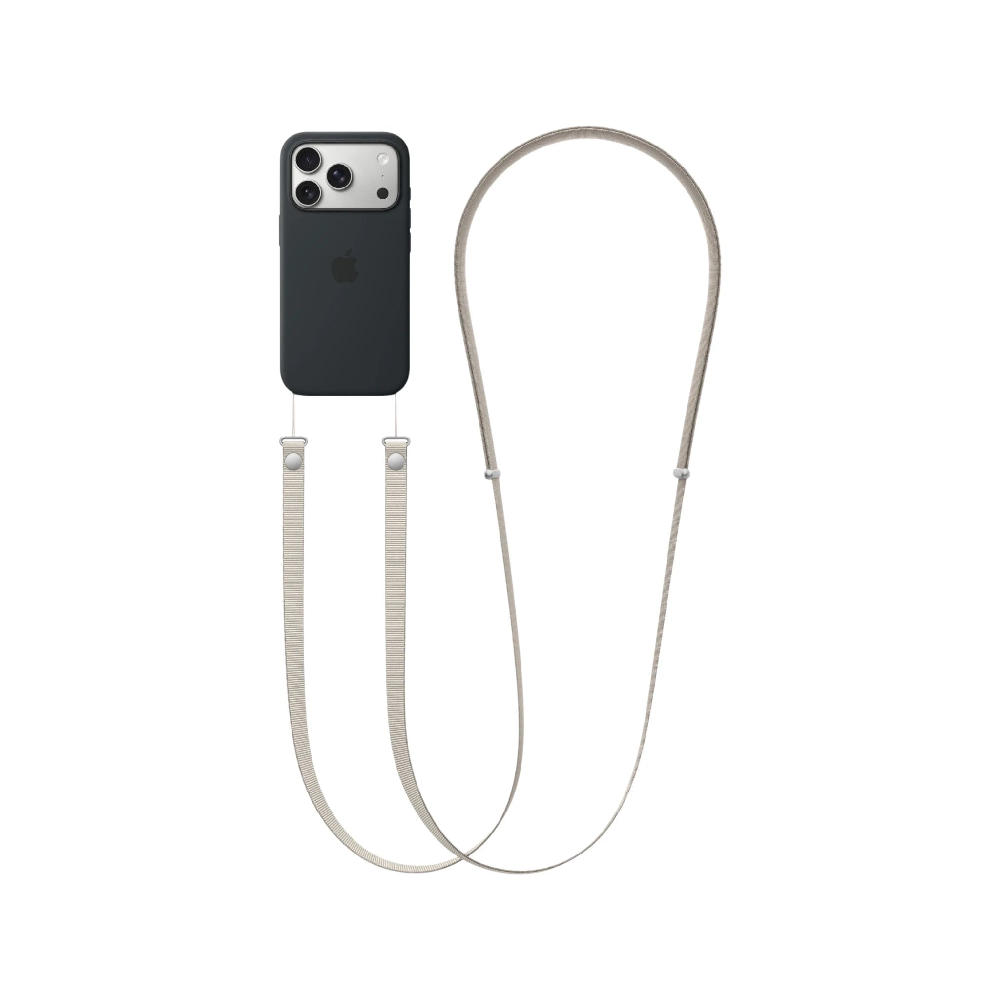 Apple Crossbody Strap - Tan Apple Crossbody Strap - Tan