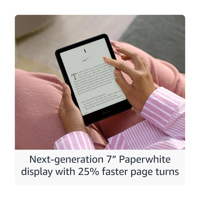 ‫اكتشف كيندل بيبروايت لدي تميمى بروجكتس في قطر. شاشة ٦.٨ إنش بدون انعكاسات، إضاءة دافئة قابلة للتعديل. استمتع بالقراءة. 