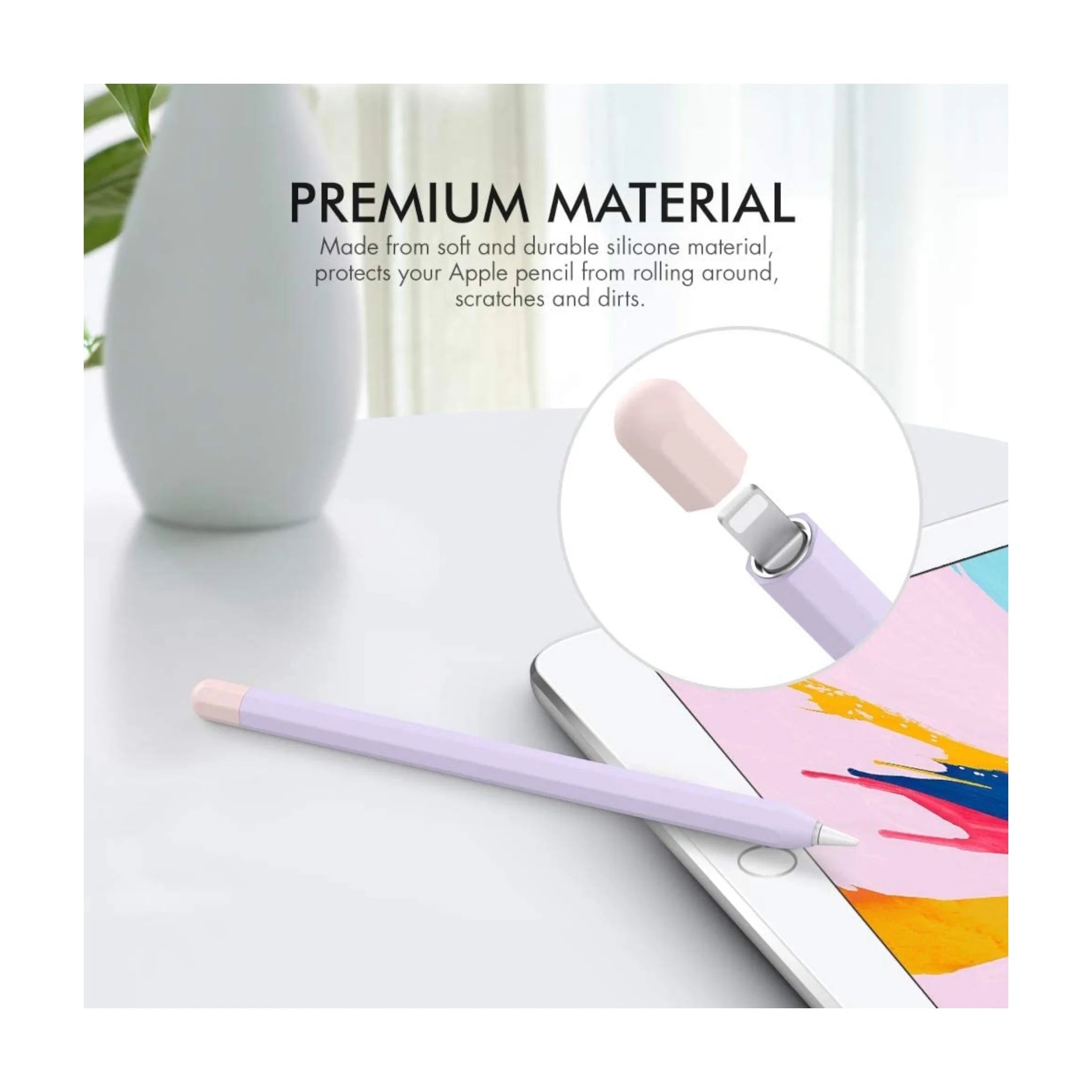 AhaStyle Case for Apple Pencil1 - Lavender AhaStyle Case for Apple Pencil1 - Lavender