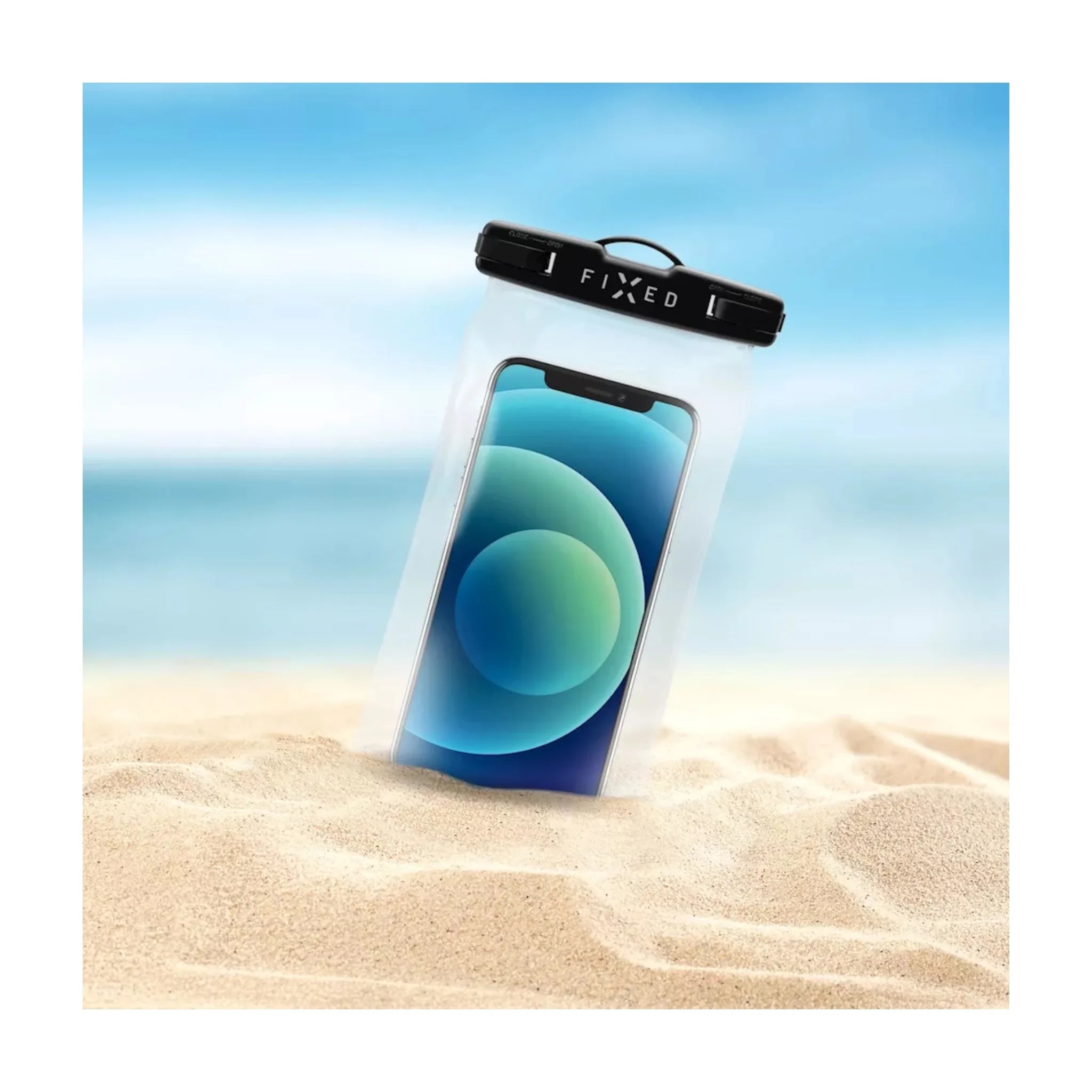FIXED Float Waterproof Case for Smartphones - Black FIXED Float Waterproof Case for Smartphones - Black
