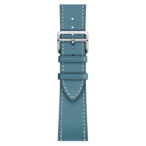 Apple Watch Hermès - Bleu Jean Swift Leather Single Tour - 45mm