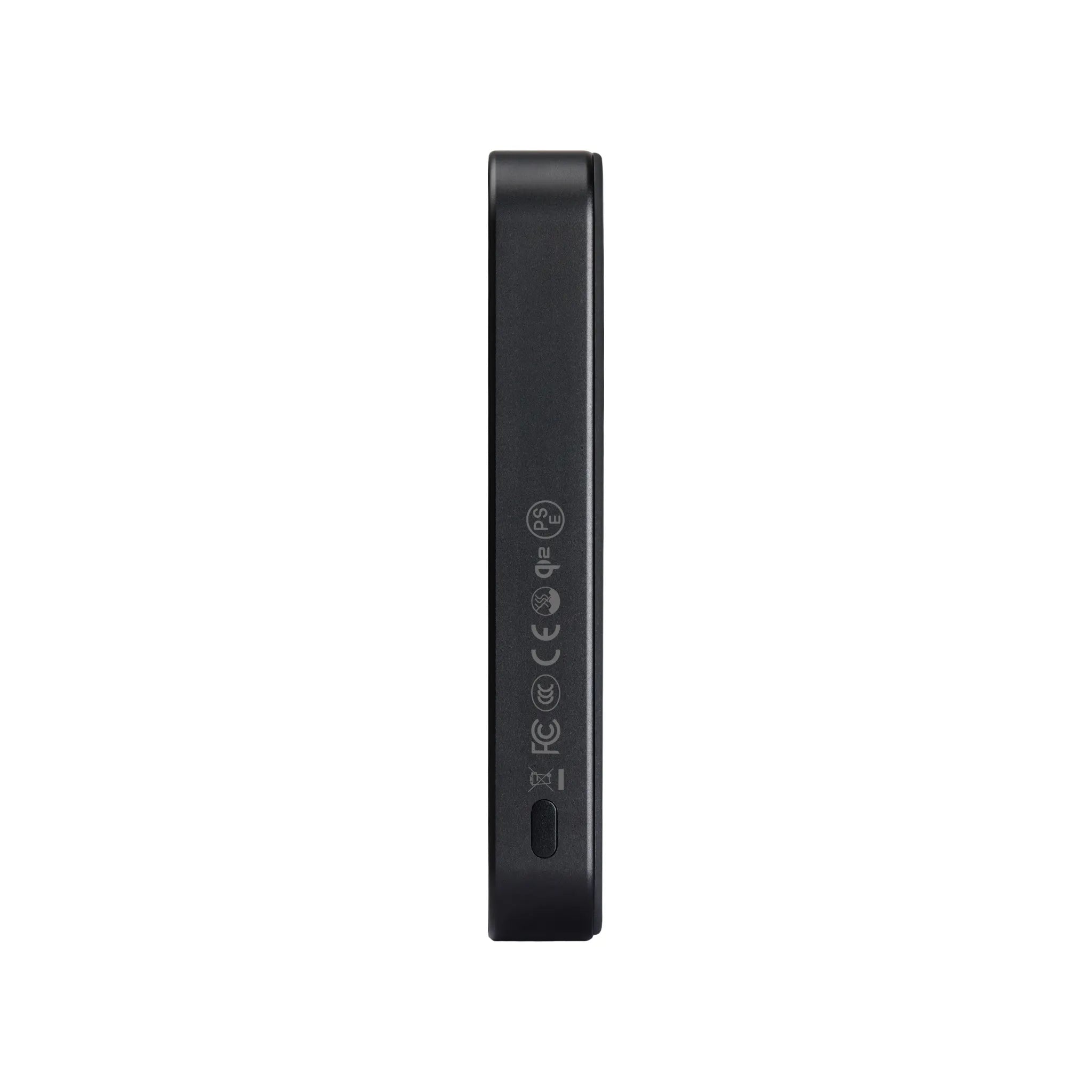 Pitaka Magnetic Power Bank 10000mAh Qi2 Wireless - Black Pitaka Magnetic Power Bank 10000mAh Qi2 Wireless - Black