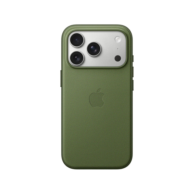 Apple iPhone 17 Pro TechWoven Case with MagSafe in Green 
Available now from TaMiMi Projects in Qatar.