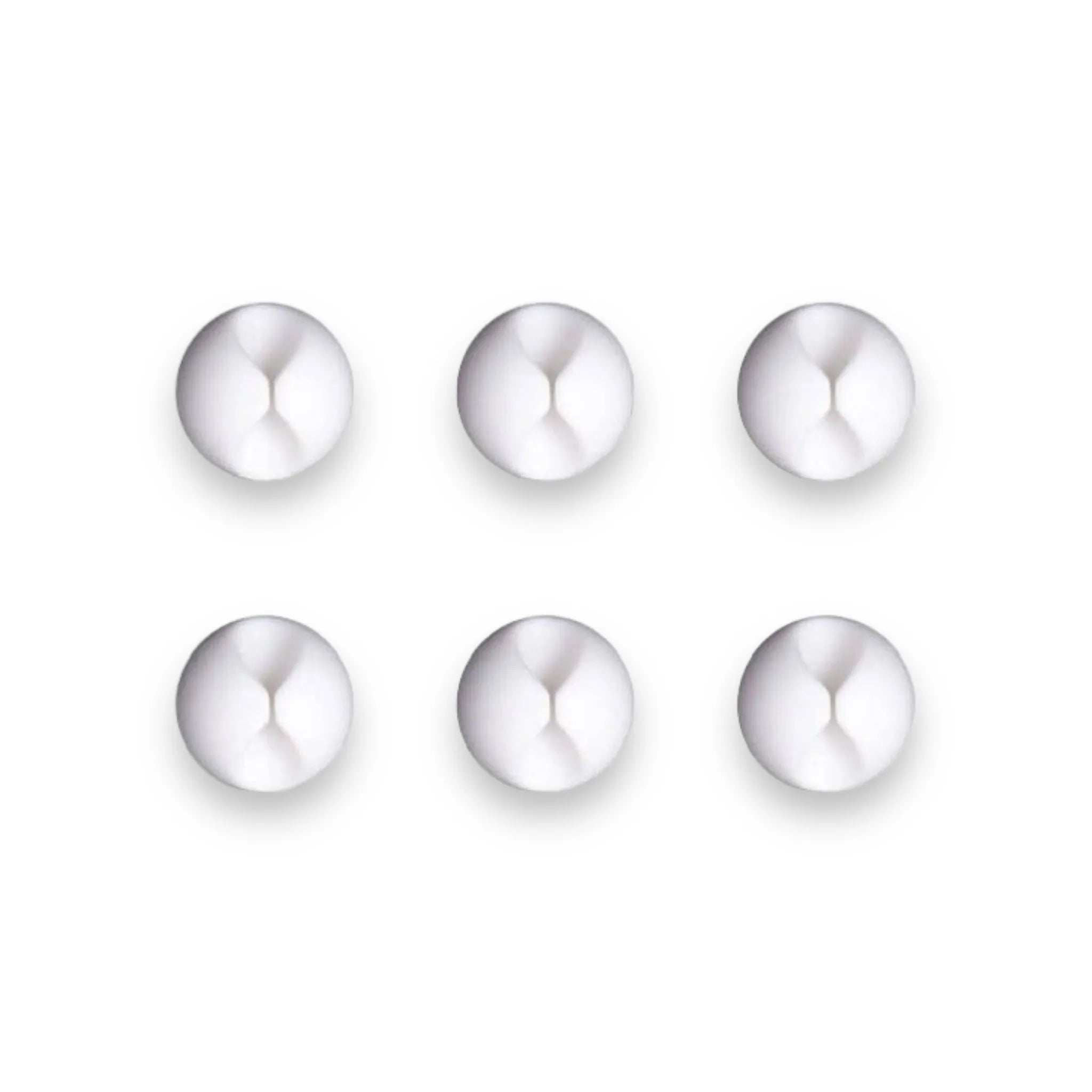 Blupebble Anchor One Cable Management 6pcs - White Blupebble Anchor One Cable Management 6pcs - White