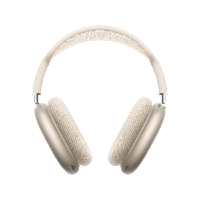 Apple AirPods Max in Starlight color with noise cancellation, spatial audio from TaMiMi Projects in Qatar.