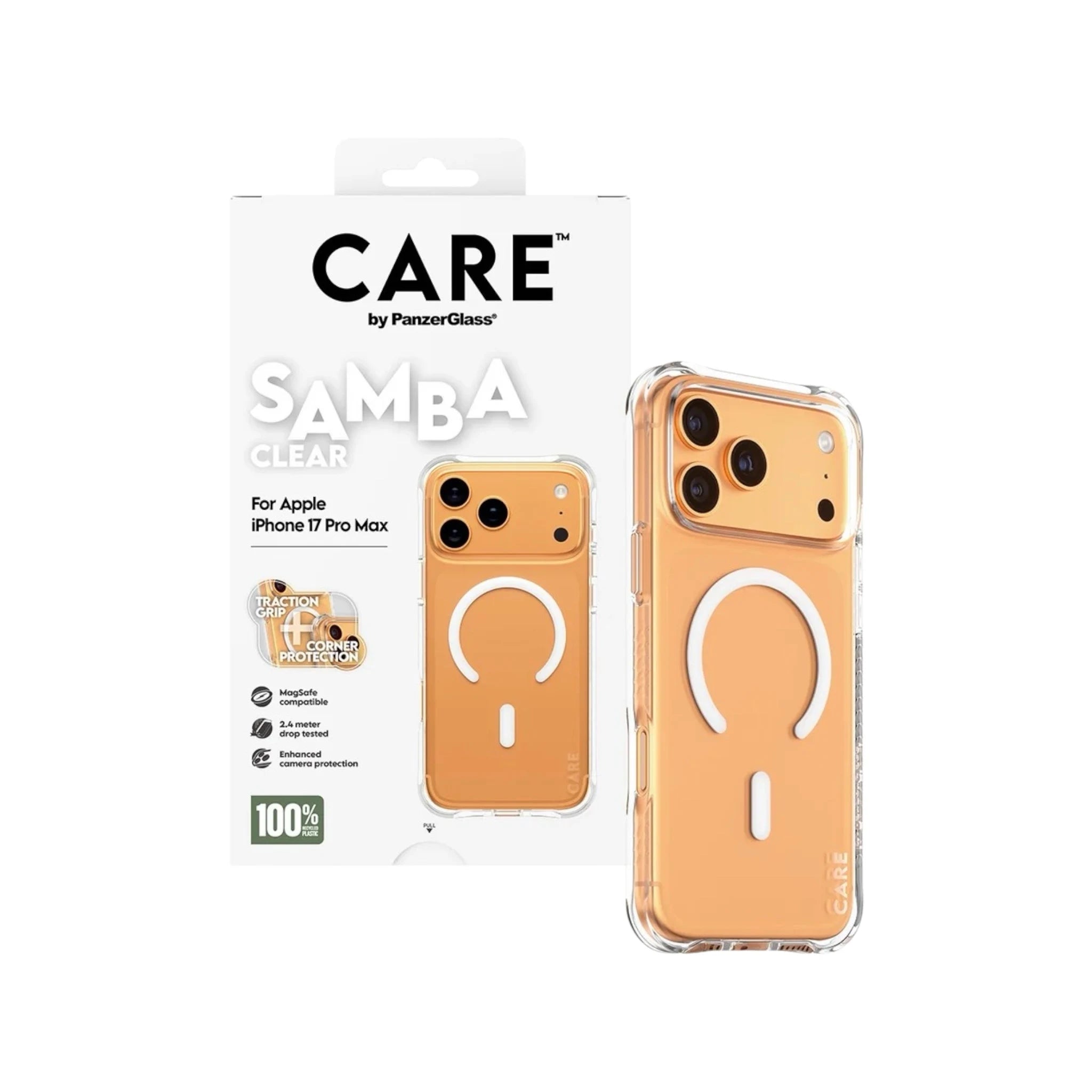 PanzerGlass Case MagSafe iPhone 17 Pro Max - Clear PanzerGlass Case MagSafe iPhone 17 Pro Max - Clear