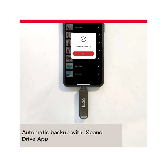 SanDisk iXpand Flash Drive Lightning & Type-C - 128GB - for iPhone, iPad Pro, Mac, Type C devices. at TaMiMi Projects، Qatar.