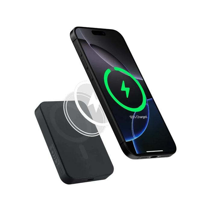 Pitaka Magnetic Power Bank 10000mAh Qi2 Wireless, Premium aramid fiber design with elegant look. TaMiMi Projects Qatar.