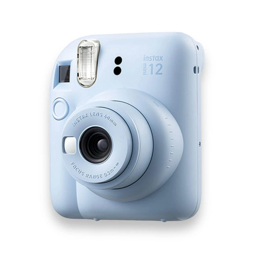 Fujifilm - Instax Camera Mini 12, Compact and cute design. Easily twist the lens to turn on and off. at TaMiMi Projects in Qatar