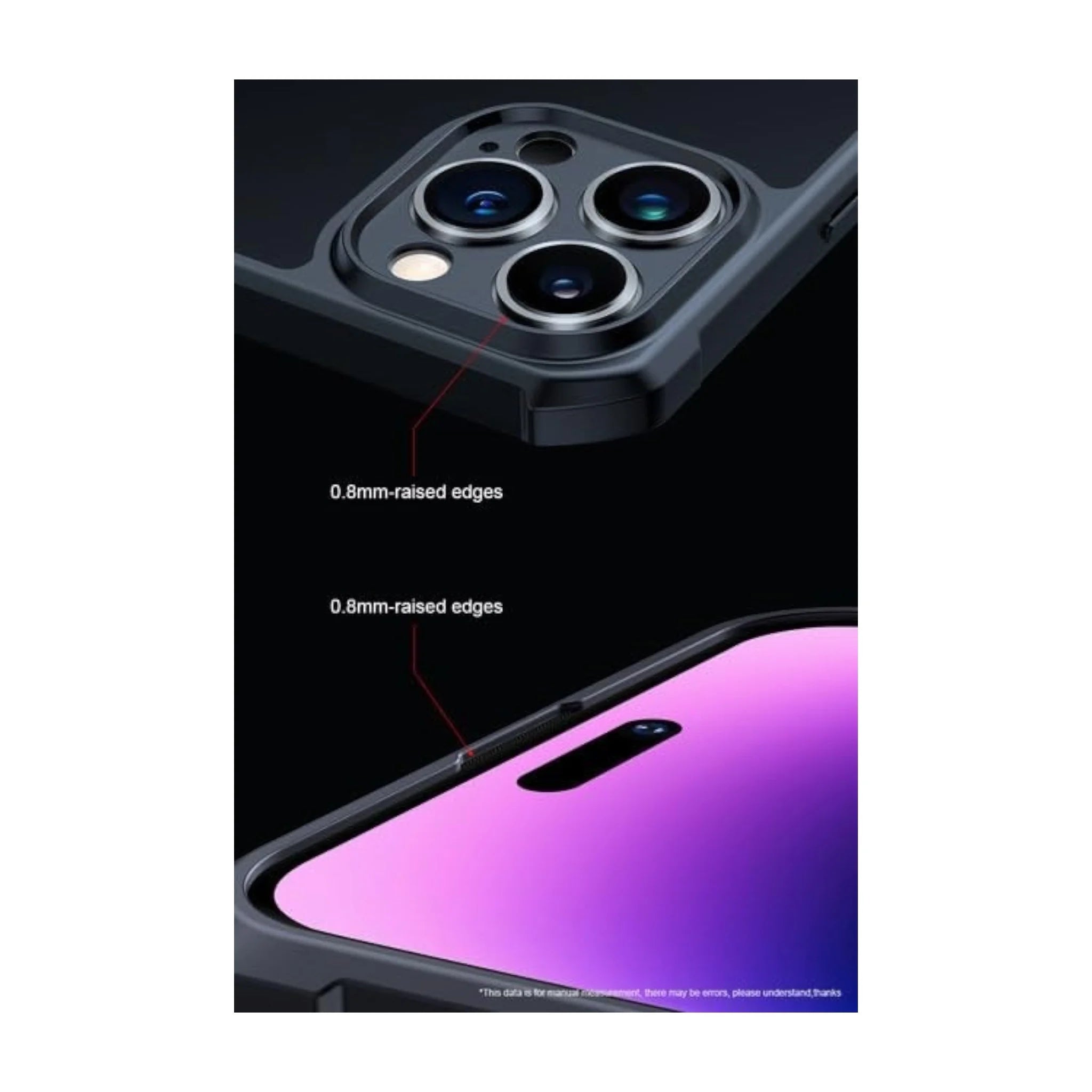 Xundd Case for iPhone 13 Pro - Black Xundd Case for iPhone 13 Pro - Black