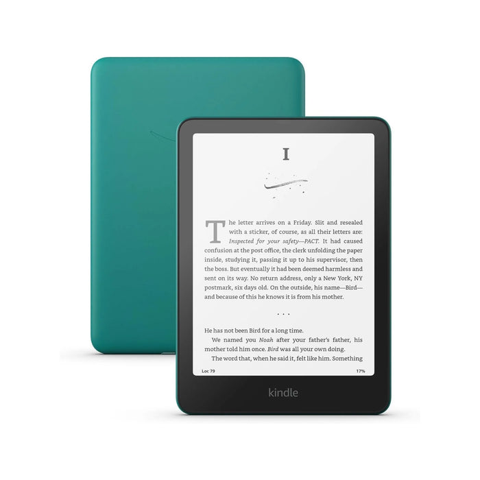 Amazon Kindle Paperwhite 12th Gen 16GB, A single charge via USB-C lasts up to 12 weeks. Available at TaMiMi Projects, Qatar.