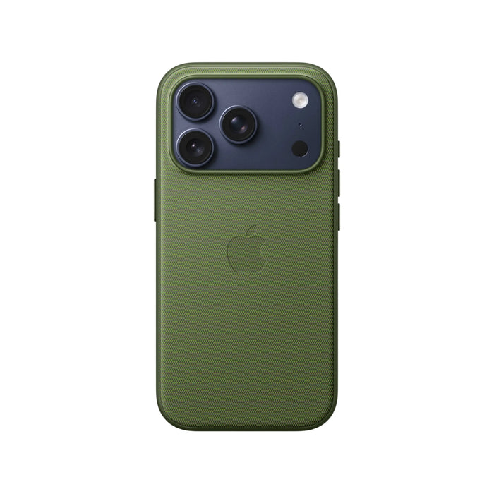 Apple iPhone 17 Pro TechWoven Case with MagSafe in Green 
Available now from TaMiMi Projects in Qatar.