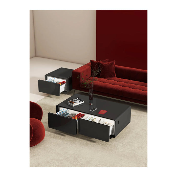 Customizable LED lighting and touch panel for temperature control, Available now from TaMiMi Projects in Qatar.