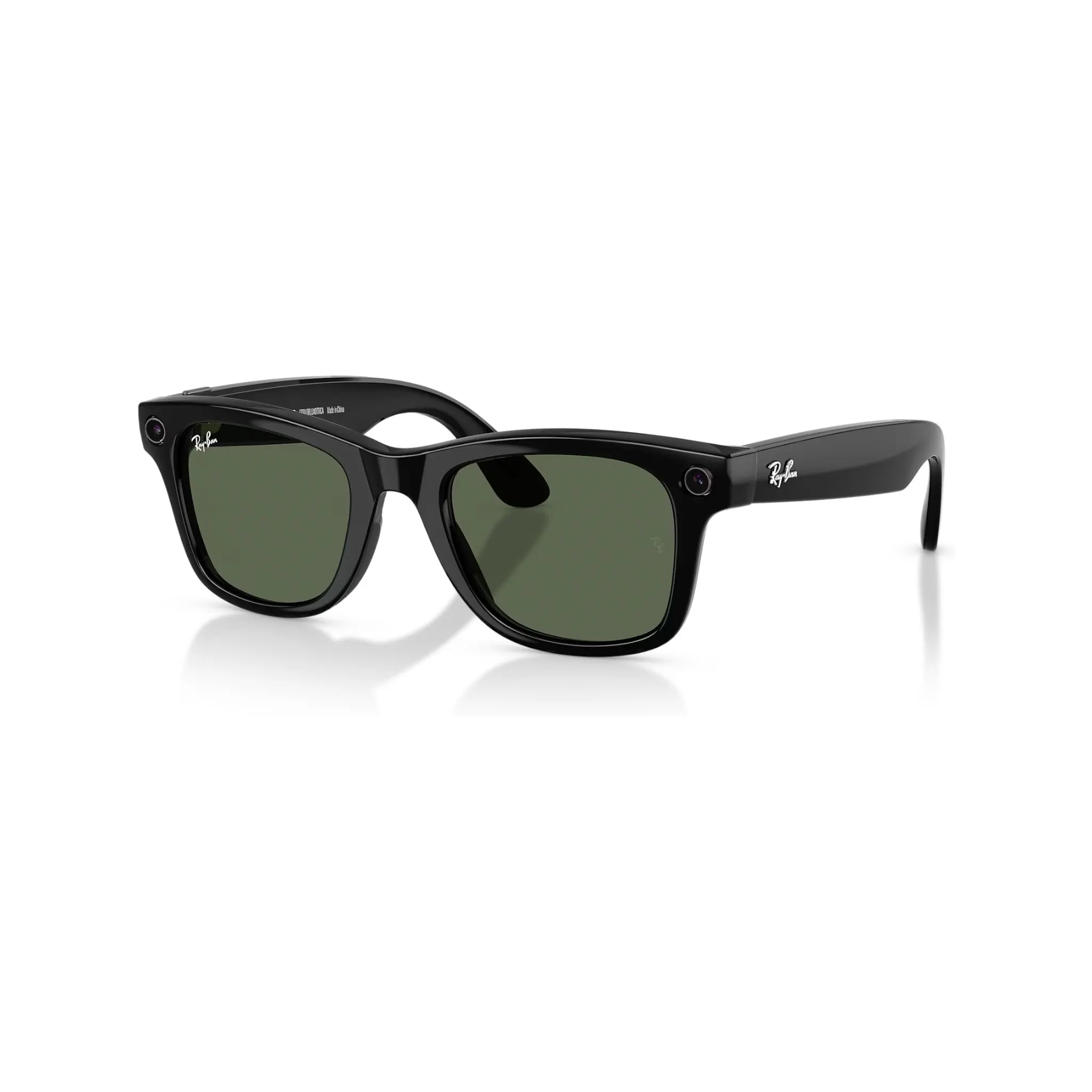 Ray-Ban Meta Wayfarer (Gen2) Shiny Black / Green - Large