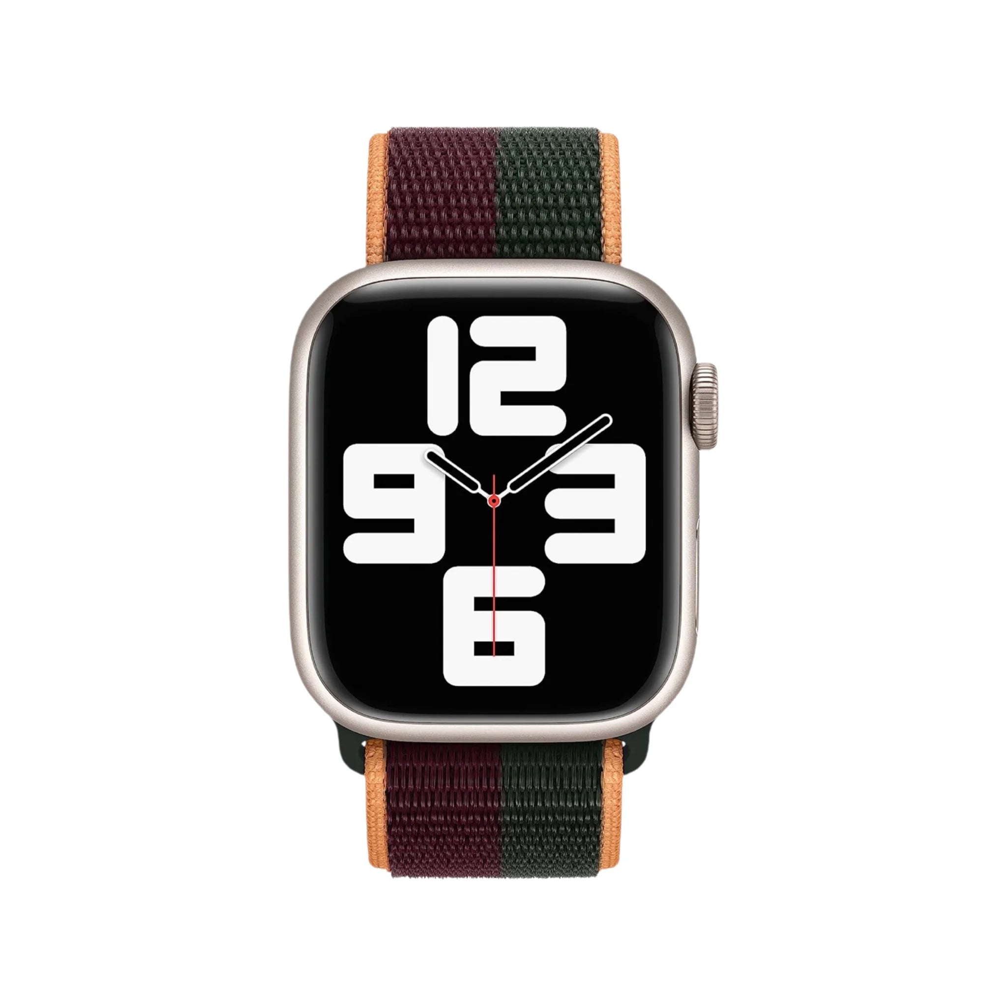Apple 41mm Sport Loop - Dark Cherry/Forest Green Apple 41mm Sport Loop - Dark Cherry/Forest Green