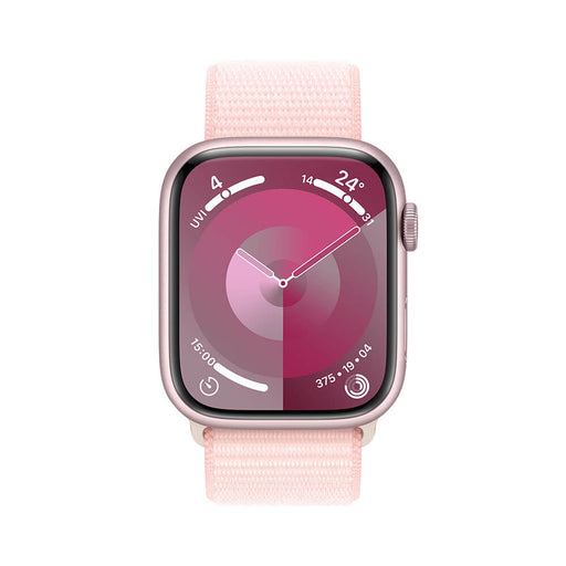 Get Apple Apple Watch S9 with Pink Aluminum Case with Pink Sport Loop - 41mm in Qatar from TaMiMi Projects