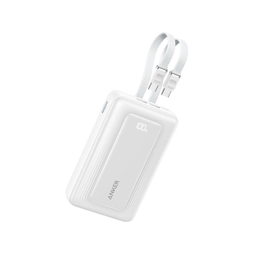 Anker Zolo 10000mAh 30W Power Bank with Built-in Cable - White
Available now from TaMiMi Projects in Qatar.