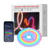 SwitchBot RGBIC Neon Rope Light 5M, creates a modern colorful atmosphere. TaMiMi Projects Qatar.