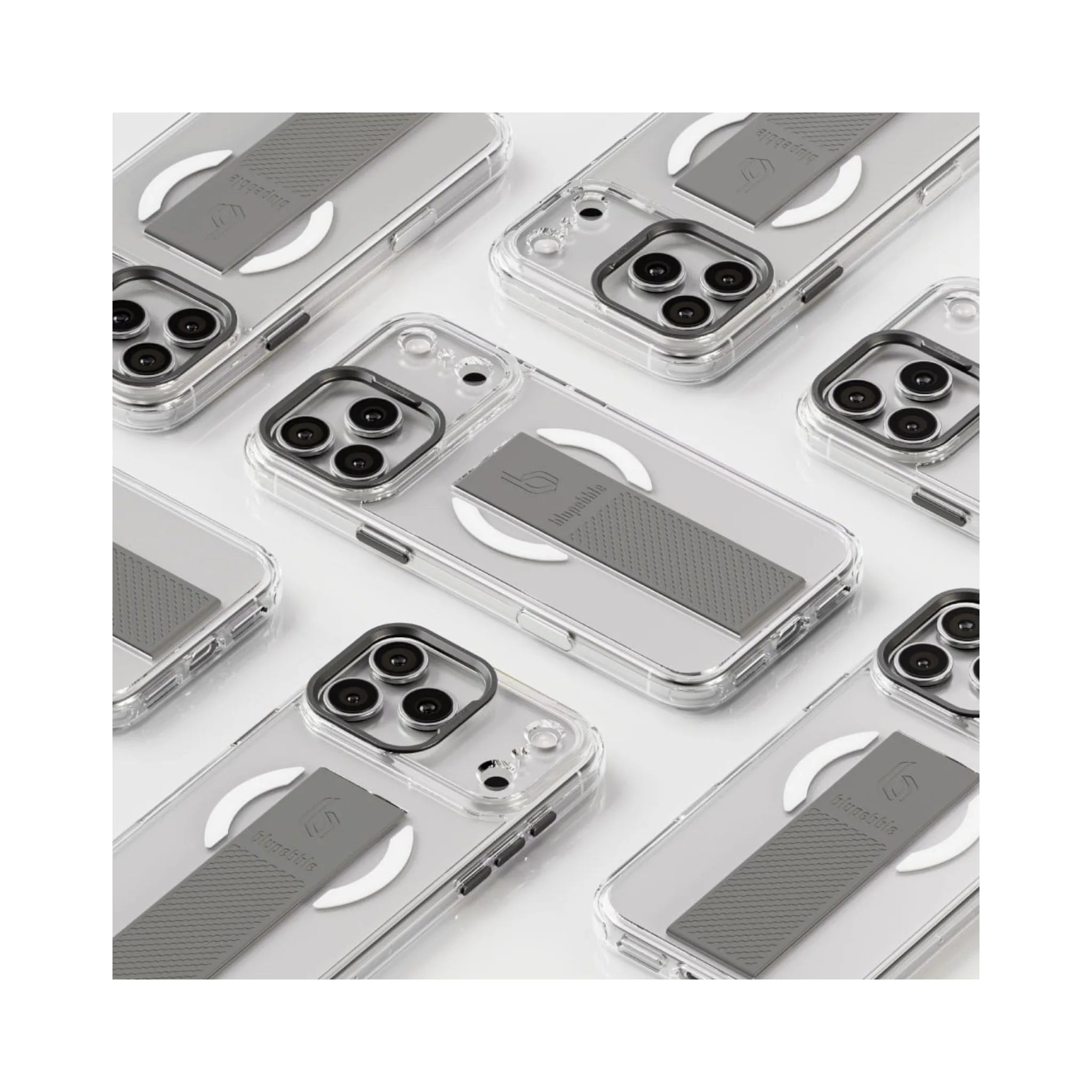 BluePebble GripFlex Case iPhone 17 Pro Max - Gray BluePebble GripFlex Case iPhone 17 Pro Max - Gray