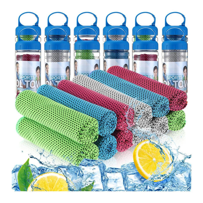 Instant Cooling Towel for Sports & Gym, Instant cooling towel for neck and face ideal for sports and hot weather.