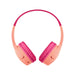 Belkin SoundForm Mini kids headphones, 85dB safe volume, pink color – TaMiMi Projects in Qatar
