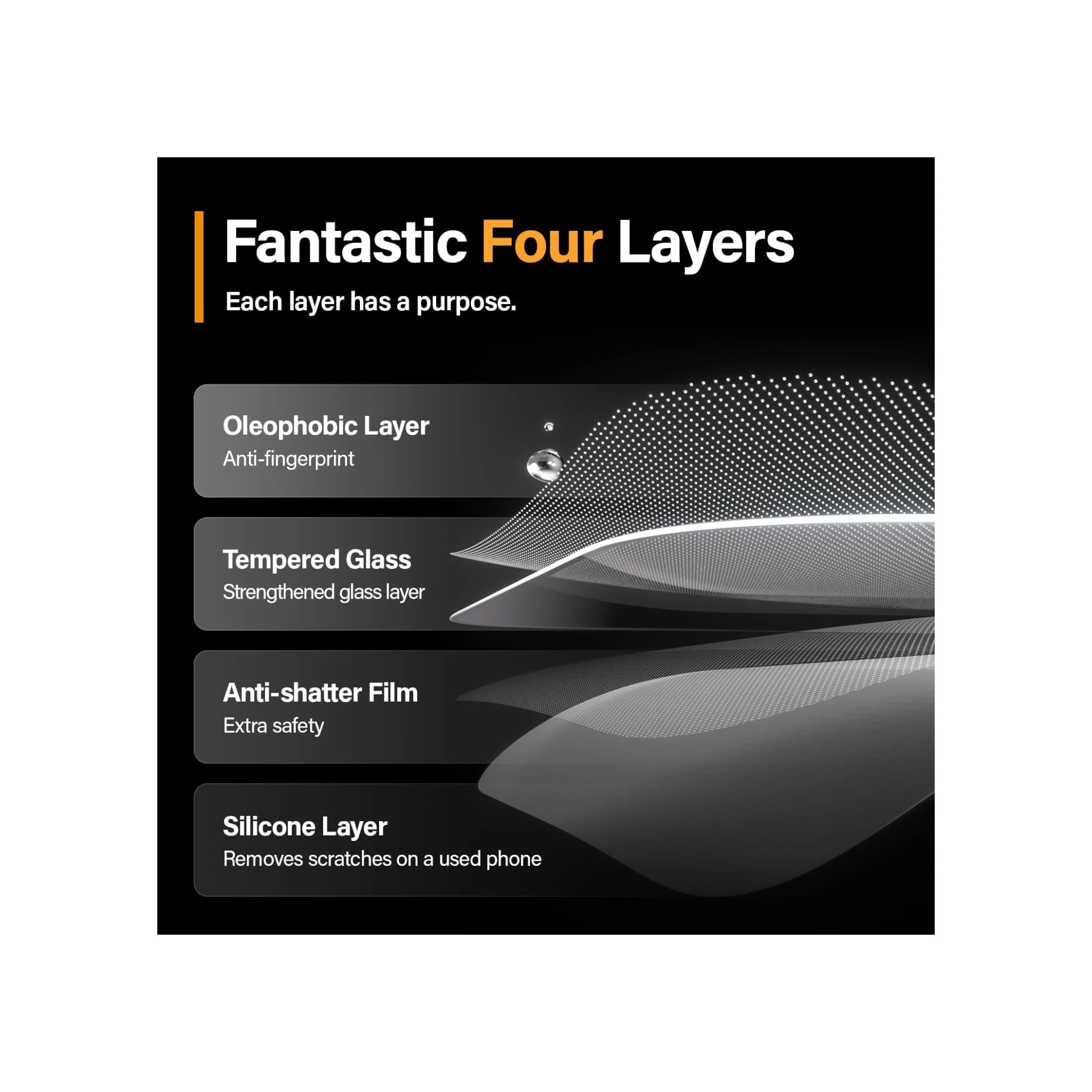 PanzerGlass Screen Protector iPhone 15 Pro - Clear PanzerGlass Screen Protector iPhone 15 Pro - Clear