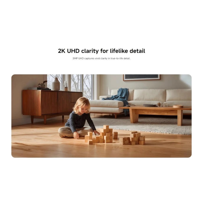 Mi Xiaomi Smart Camera C302, 3MP 2K resolution (2304 × 1296) for clear and sharp video, from TaMiMi Projects in Qatar.
