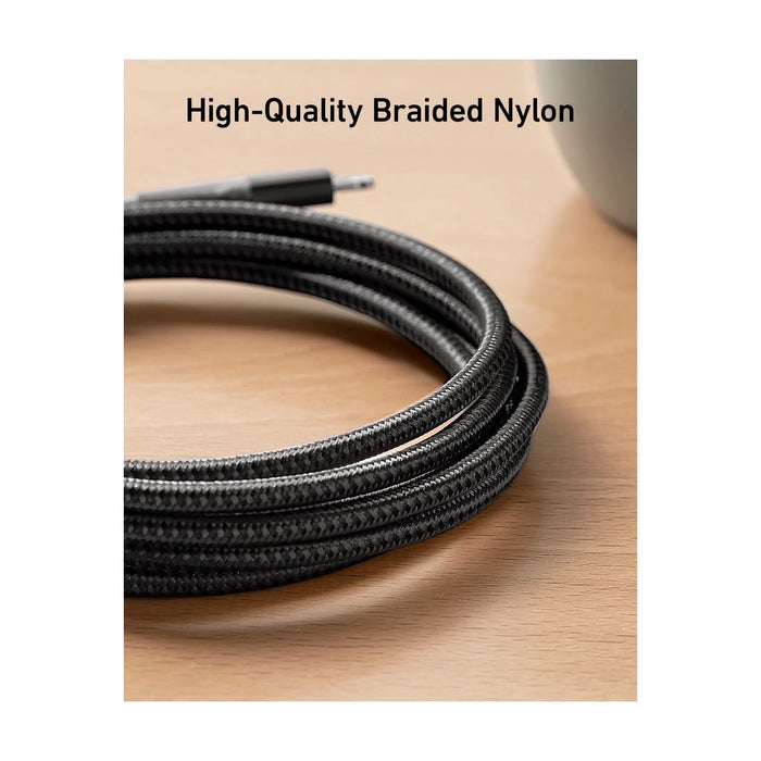 ‫احصل على سلك انكر USB-A إلى لايتنينج من تميمي بروجكتس في قطر. طول ٦ قدم معتمد من ابل، تصميم مجدول قوي لشحن سريع وآمن. 