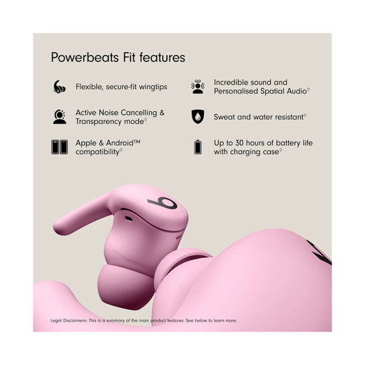 ‫احصل على سماعة بيتس فت من تميمى بروجكتس في قطر. إلغاء الضوضاء، مقاومة عرق IPX4، بطارية حتى ٣٠ ساعة. متوافقة مع Apple وAndroid. 