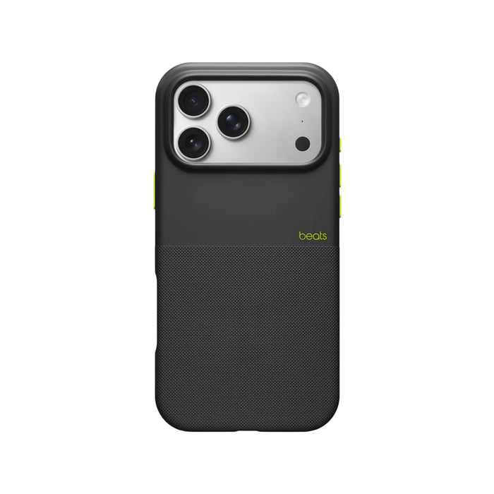 Beats iPhone 17 Pro Max Rugged Case in Black, Available now from TaMiMi Projects in Qatar.
