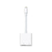 Apple Lightning to USB 3 Camera Adapter, it’s easy to transfer photos and videos, Available from TaMiMi Projects in Qatar.