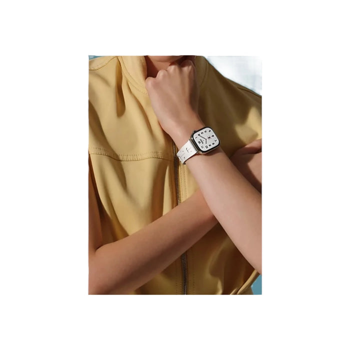 Hermès Apple Watch Band 42mm, Blanc Kilim | TaMiMi Projects Hermès Apple Watch Band 42mm, Blanc Kilim | TaMiMi Projects