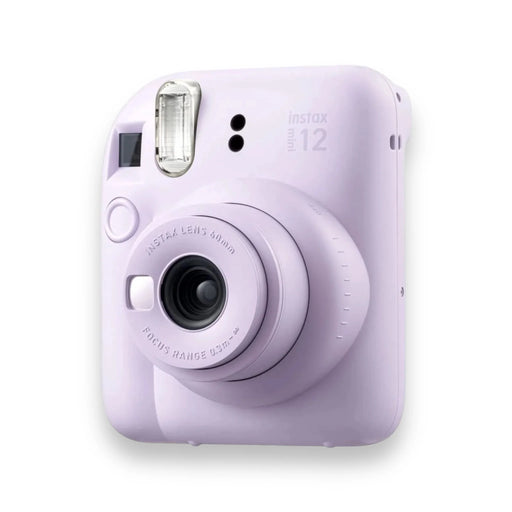 Fujifilm - Instax Camera Mini 12, Compact and cute design. Easily twist the lens to turn on and off. at TaMiMi Projects in Qatar