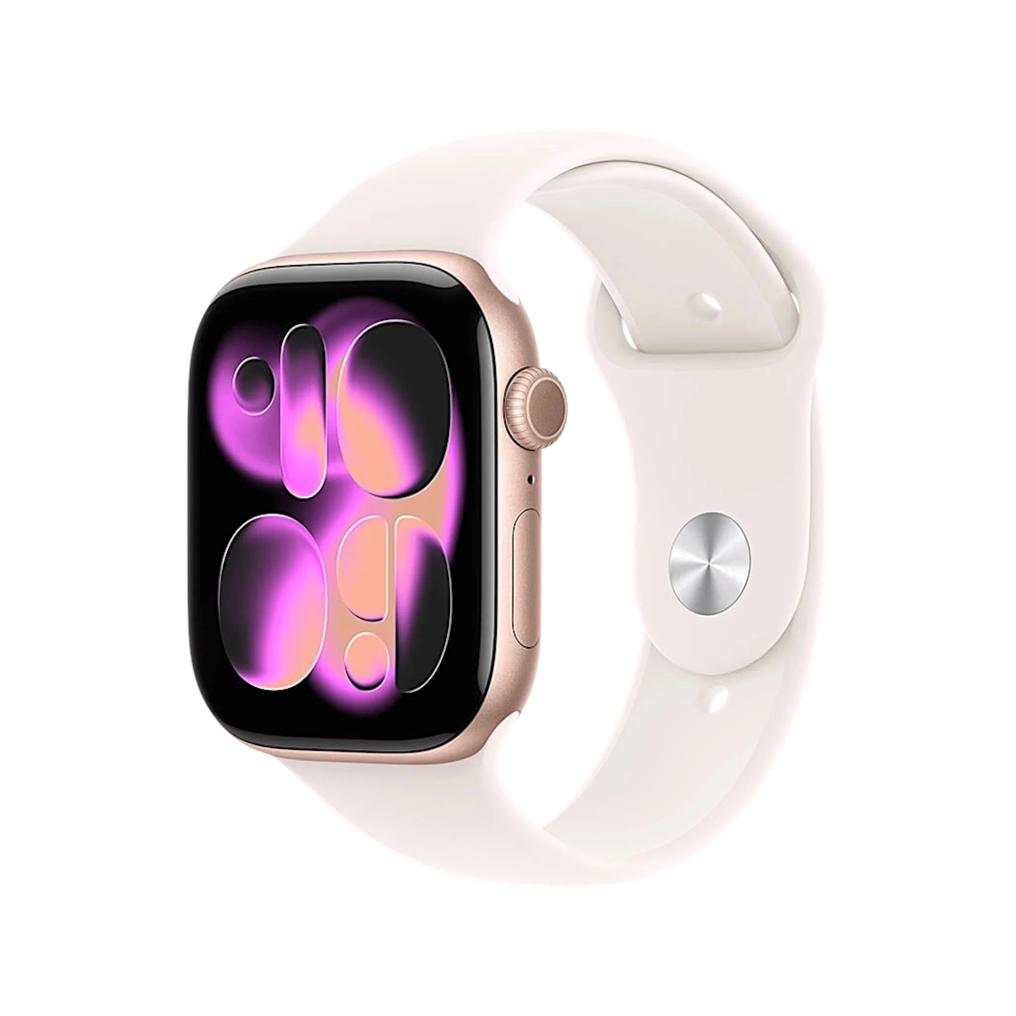 Apple Watch S11, GPS 42mm Rose Gold Aluminium with Sport Band - S/M