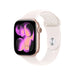 Apple Watch S11, GPS 42mm Rose Gold Aluminium with Sport Band - S/M، Available now from TaMiMi Projects in Qatar.