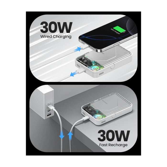 SHARGE MagSafe Power Bank 10000mAh, perfectly compatible with iPhone 17/16/15/14 series, at TaMiMi Projects in Qatar