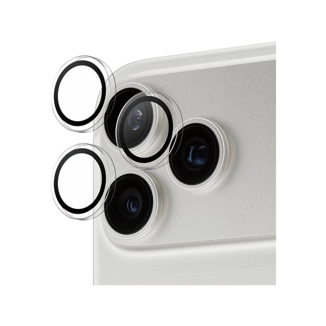 PanzerGlass Transparent Camera Lens Protector iPhone 17 Pro/ Max, Available now from TaMiMi Projects in Qatar.