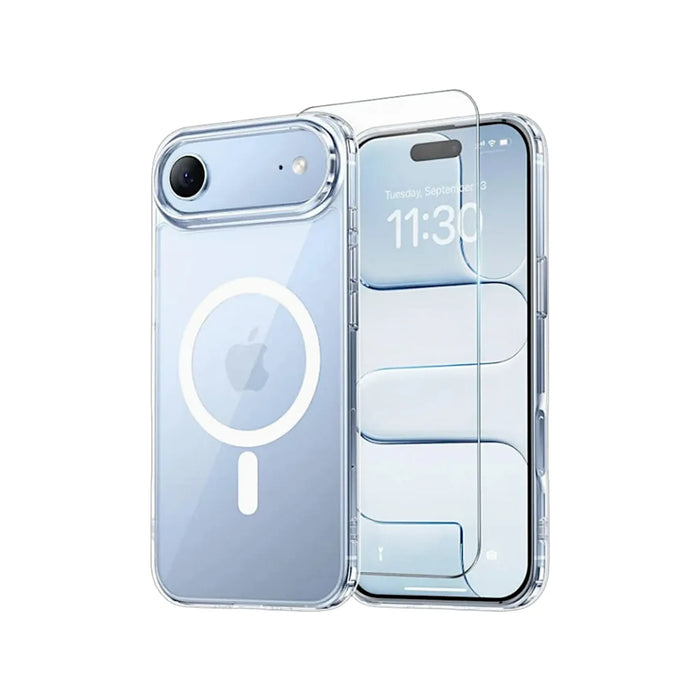 Xundd iPhone Air Magnetic Case - Clear
Supports magnetic wireless charging with the case, Available at TaMiMi Projects in Qatar.