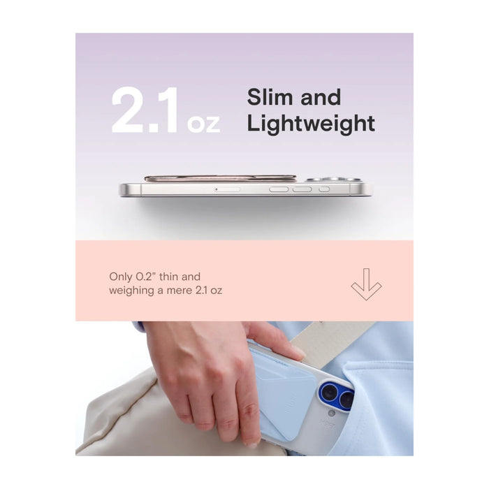 MOFT Magnetic Wallet Stand - MagSafe - Classic Nude