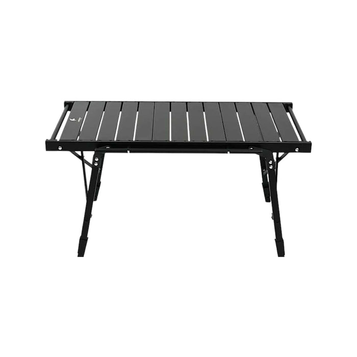 Folding Table with Grill / Stove, Durable folding camping table with adjustable height 43–64 cm, at TaMiMi Projects Qatar.