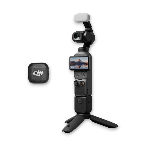 dji osmo pocket 4 4k camera stabilized vlogging qatar tamimi projects