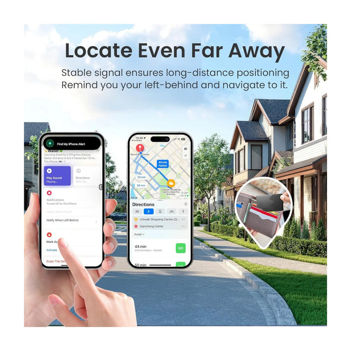 SwitchBot Wallet Tracker Card - Works with Apple Find My. Loud alarm helps you locate your wallet quickly. TaMiMi Projects.